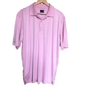 Greg Norman Pink Golf Polo Play Dry Shirt Large